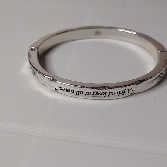 6.5 Inch Brighton Proverb 17 17 Bracelet - Picture 7 of 9